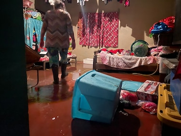 Pobladores de más de 13 comunidades fueron afectadas por las fuertes lluvias en Chiriquí