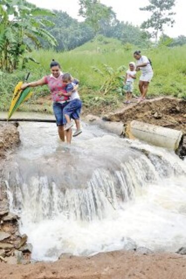 Moradores de Mocambo Arriba reclaman construcción de puente