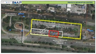 Cerrarán los estacionamientos de la cinta costera, frente al centro comercial Balboa Boutiques