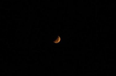 Panamá compartió fotos del eclipse lunar con un proyecto virtual