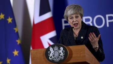 Unión Europea da a Theresa May otras dos semanas para evitar un 'brexit' sin acuerdo