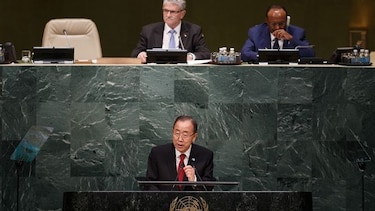 Ban abre asamblea pidiendo por refugiados y una salida a la crisis siria