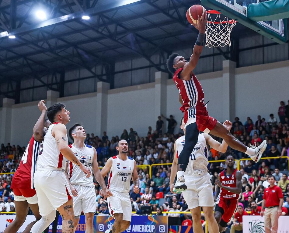 Panamá logra su primer triunfo en el torneo clasificatorio FIBA AmeriCup 2025 al vencer a Paraguay