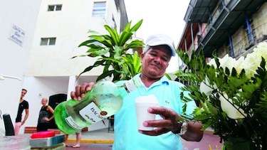Una fiesta de la comida y sabor