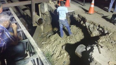 Idaan repara tubería de 14 pulgadas en Arraiján