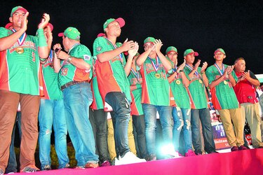 Gran recibimiento