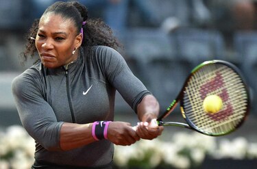 Serena Williams debuta en Roma con victoria