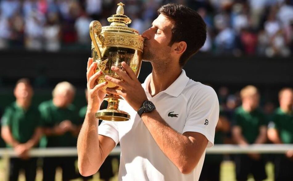 Djokovic vence a Anderson y gana su cuarto título en Wimbledon
