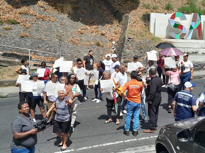 Exfuncionarios de la alcaldía de San Miguelito reclaman a Irma Hernández el pago de sus prestaciones