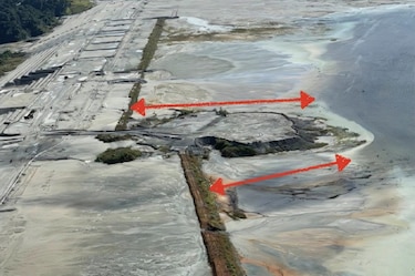 Expertos advierten sobre estado de tina de relave en la mina de Donoso