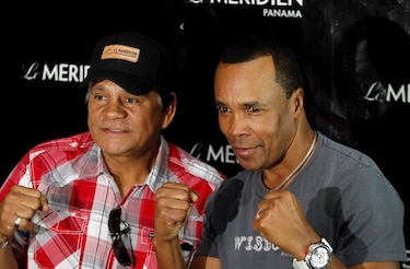 Sugar Ray Leonard le envía un mensaje de fuerza a Manos de Piedra Durán