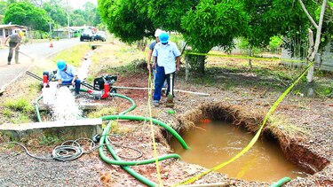 Daño en tubería afecta suministro en Panamá Oeste