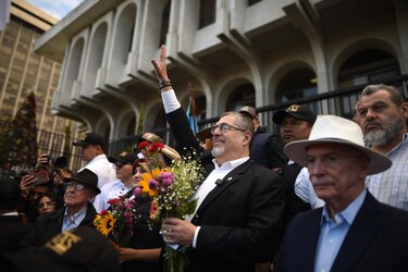 El presidente electo de Guatemala afirma que la Fiscalía no tiene credibilidad
