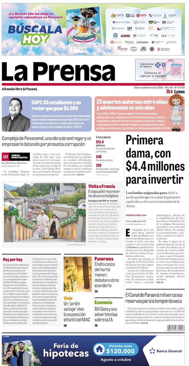 Portadas La Prensa