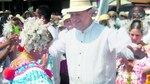 La pollera se tomó las calles del pueblo tableño