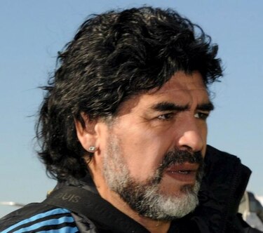 Maradona denuncia que no lo dejaron entrar al Maracaná para ver a Argentina