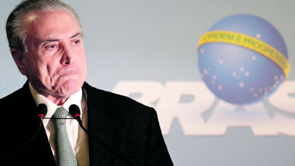 Michel Temer: 'Renunciar equivaldría a admitir culpabilidad'