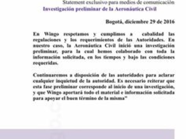 Colombia investiga a Wingo, Viva Colombia y ADA por supuesta 'publicidad engañosa' e incumplimiento