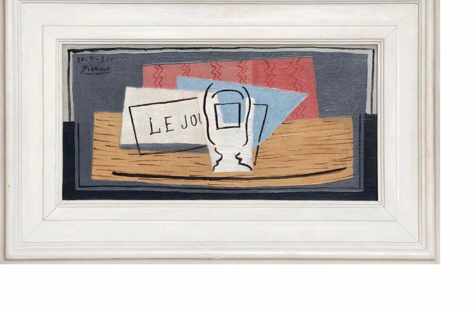 Un Picasso en la sala de la casa, por 100 euros