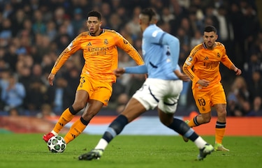 Brahim y Bellingham firman la primera conquista del Real Madrid en el Etihad