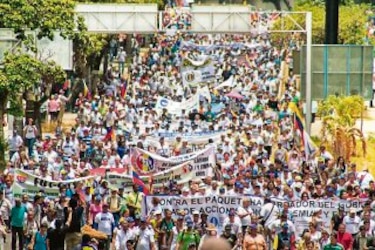 Sendas marchas en caracas