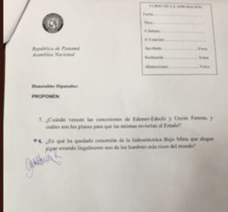 Administrador de la ASEP comparecerá ante el pleno legislativo este lunes