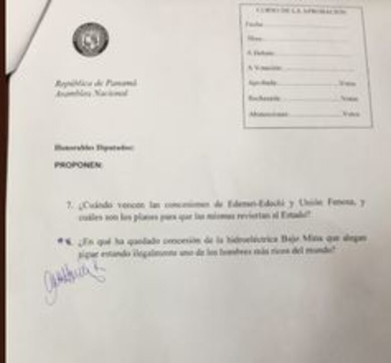 Administrador de la ASEP comparecerá ante el pleno legislativo este lunes