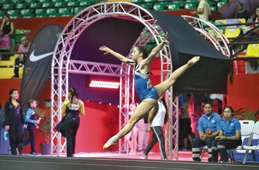 Copa IGA de Panamá, gimnasia por todo lo alto