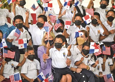 Jill Biden en Panamá, visita marcada por temas sociales