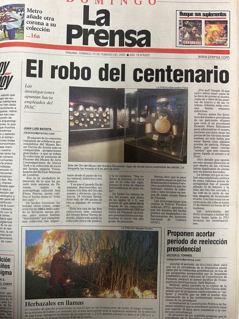 Contra el hurto y el olvido, Marcela añora el regreso de la identidad panameña al MARTA