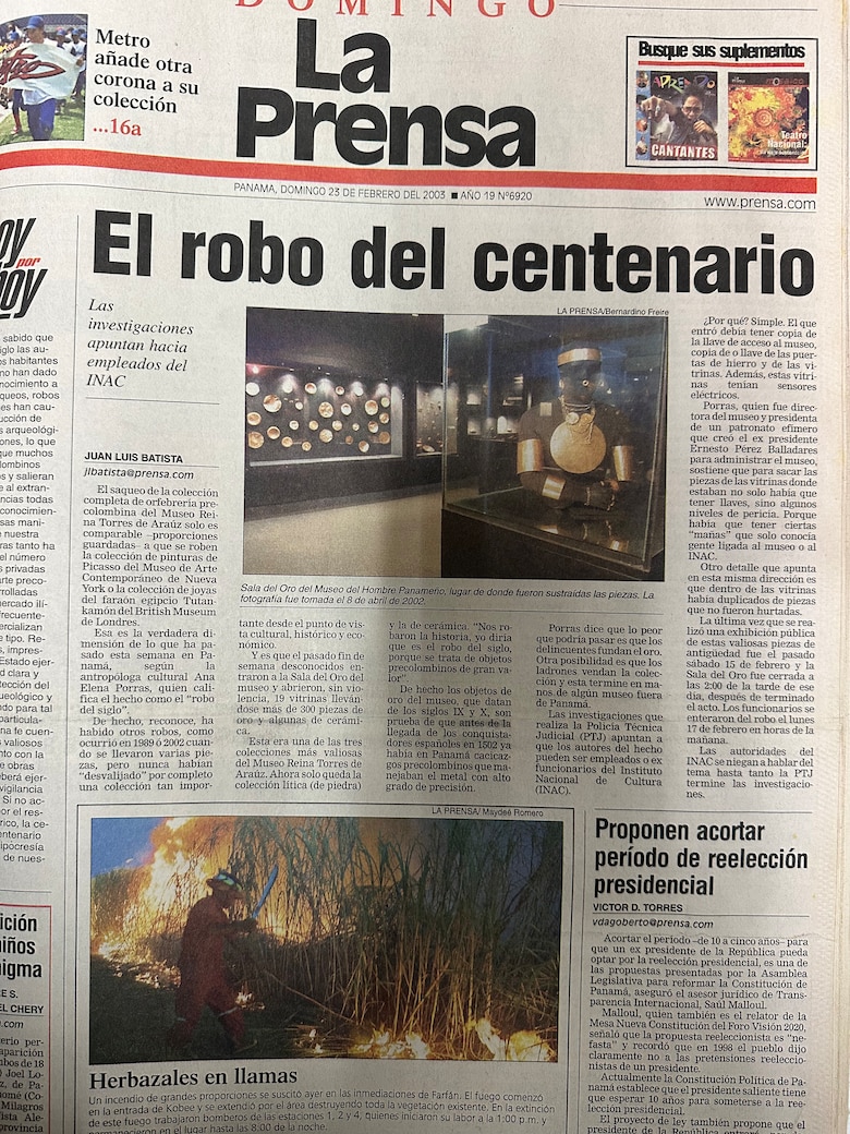 Contra el hurto y el olvido, Marcela añora el regreso de la identidad panameña al MARTA