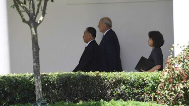 Brazo derecho de Kim Jong se reúne con Trump en el Salón Oval