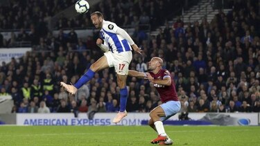 El Brighton corta la racha del West Ham de Pellegrini