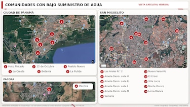 Menos de cuatro horas de agua al día: el calvario que viven varias comunidades