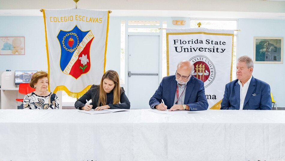 Florida State University y Colegio Las Esclavas firman convenio de colaboración
