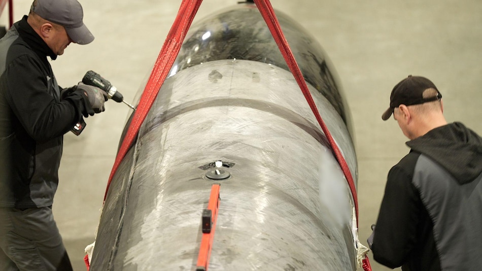 La instalación secreta a la que tuvo acceso la BBC y en la que Ucrania fabrica misiles de largo alcance