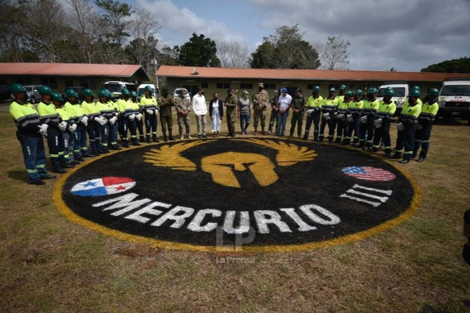 Estamentos de seguridad panameños y el Comando Sur de Estados Unidos participan en el ejercicio humanitario ‘Mercurio III’