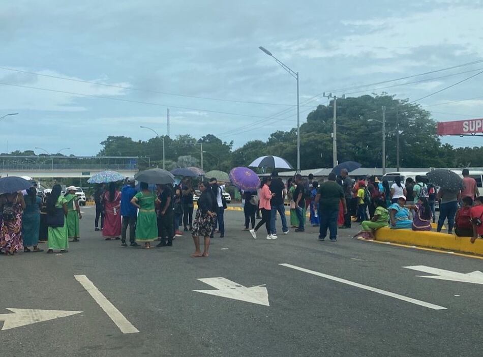 Reabrieron la vía Interamericana en Chiriquí luego de 12 horas de cierre