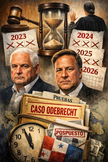 Todas las veces que se ha aplazado el juicio del caso Odebrecht