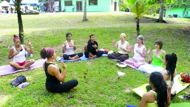 Una tarde saludable en el parque