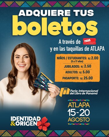 Abren las puertas de la Feria Internacional del Libro Panamá 2023