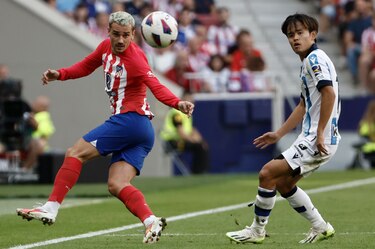 Griezmann rescata al Atlético