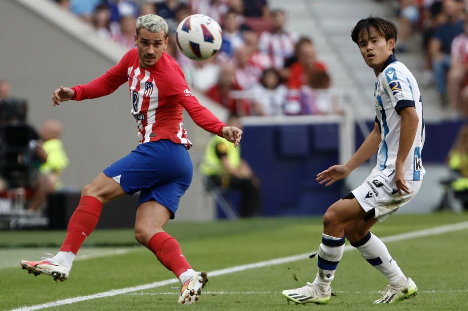 Griezmann rescata al Atlético