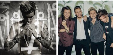 Justin Bieber y One Direction intentan madurar con sus nuevos discos