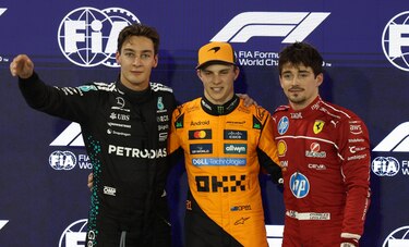 Piastri saldrá desde ‘pole’ en Baréin; Sainz lo hará octavo y Alonso, decimotercero