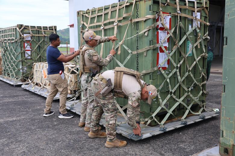 Conozca qué hace un avión Hércules C-130 de la Fuerza Aérea de Estados Unidos en Panamá