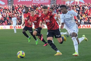 1-0. El Real Madrid zozobra en Mallorca