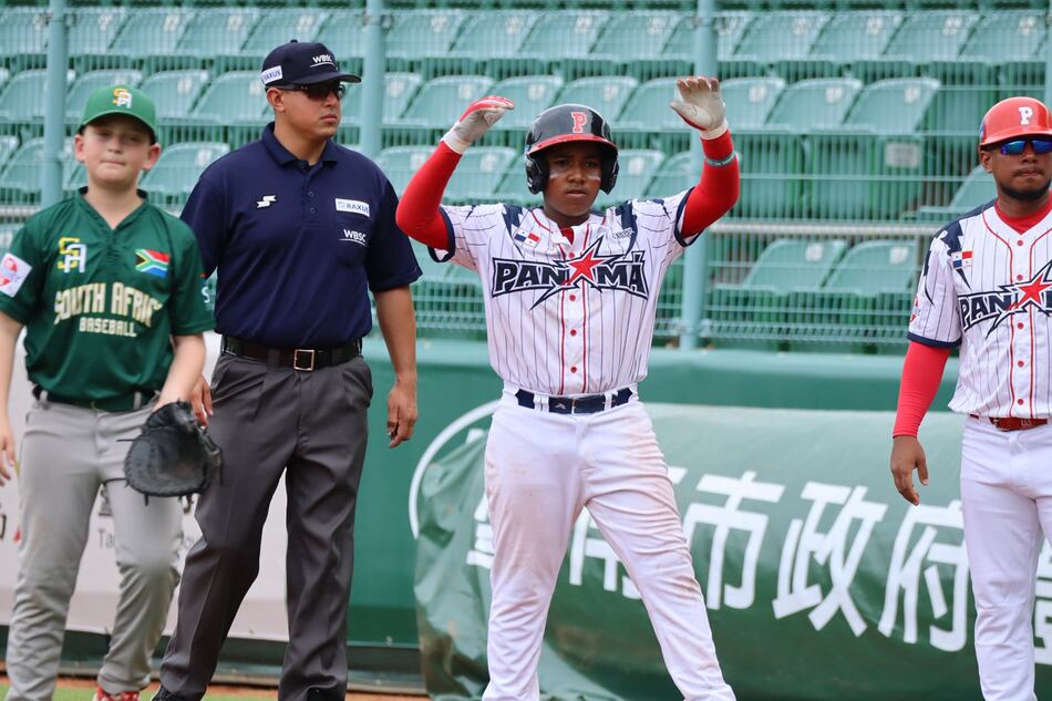Panamá consigue su primera victoria en el Mundial U12 tras noquear a Sudáfrica