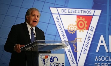 Luis Almagro de la OEA diserta en Panamá sobre libertad económica
