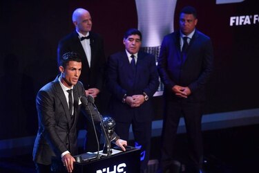 Cristiano Ronaldo gana premio FIFA Best, al mejor jugador del año